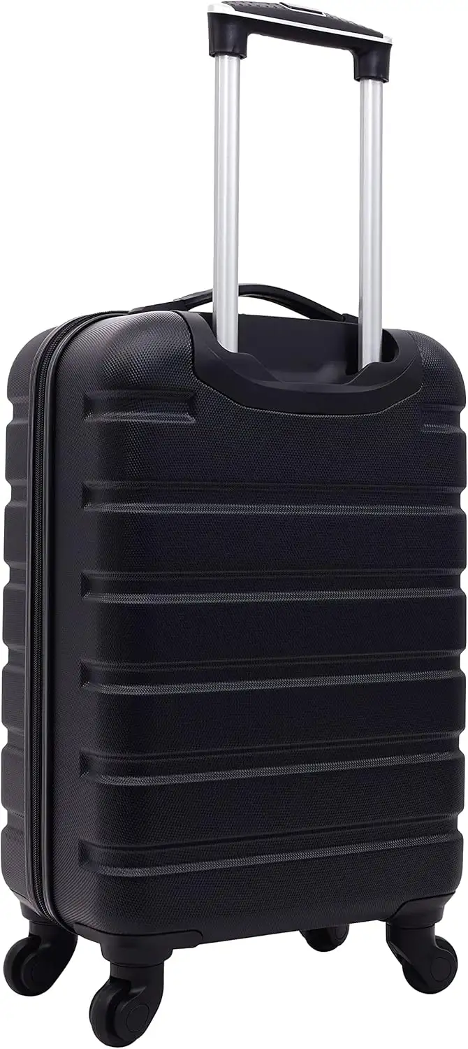 Wrangler Hardside Carry-On Spinner Luggage, Black, 20-Inch - 81UNoWqkfL._AC_SL1500_